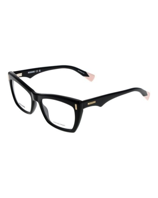 Missoni Black Glasses Frame for men