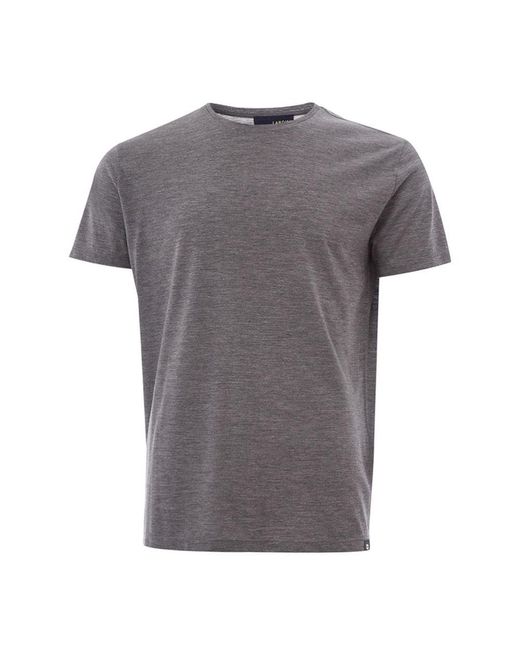 Lardini Gray Wool T-Shirt for men