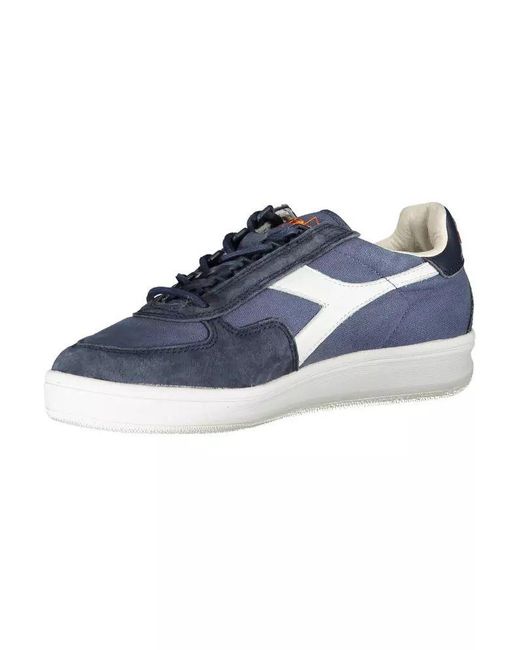 Diadora Blue Fabric Sneaker