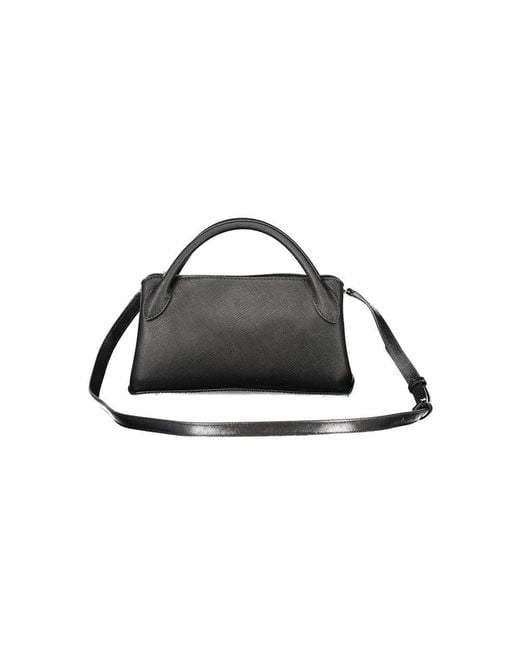 Guess Black Polyurethane Handbag