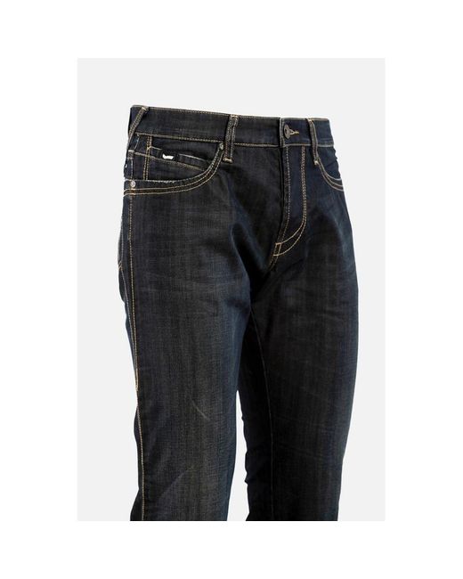 Gas Black Gray Cotton Jeans Denim for men
