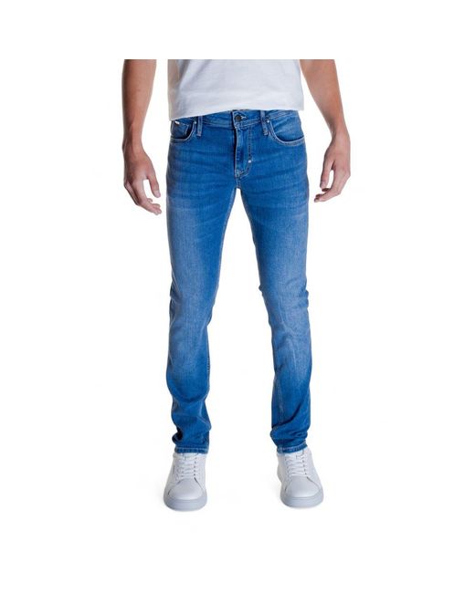 Antony Morato Men's Blue Cotton Jeans Pant