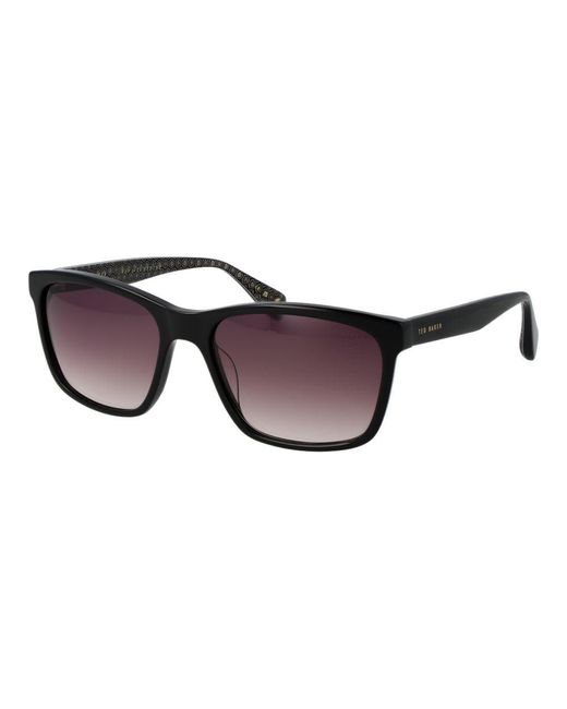 Ted Baker Brown Acetate Sunglasses for men