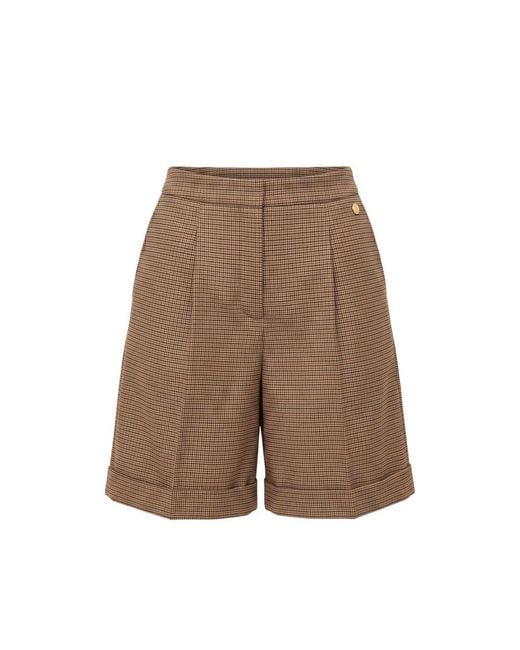 Trussardi Brown Viscose Shorts