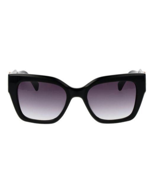 Maje Black Acetate Sunglasses