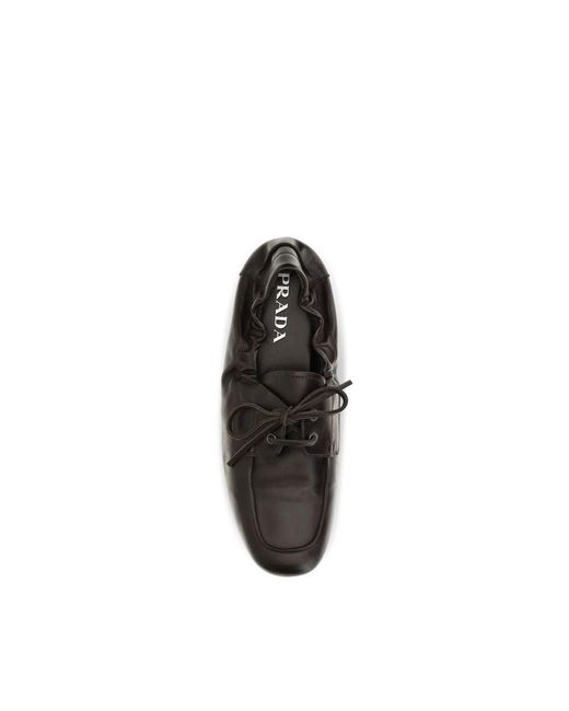 Prada Multicolor Brown Calf Leather Bos Taurus Slip for men