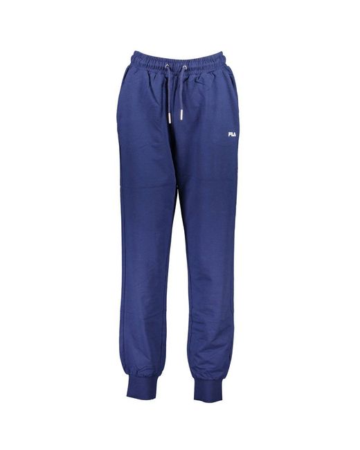 Fila Blue Blu Cotton Sweatpant