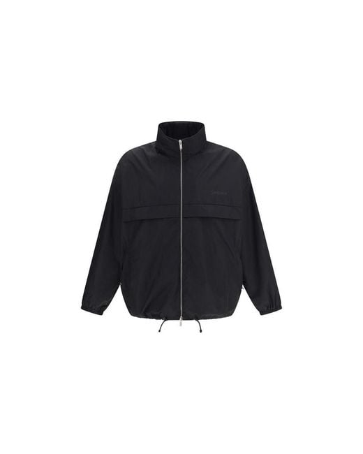 Saint Laurent Blue Waterproof Jacket for men
