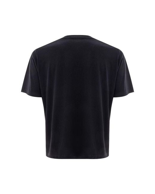 DSquared² Black Cotton T-Shirt for men