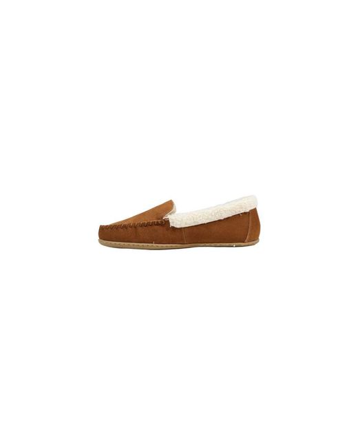 Ralph Lauren Brown Suede Leather Slippers