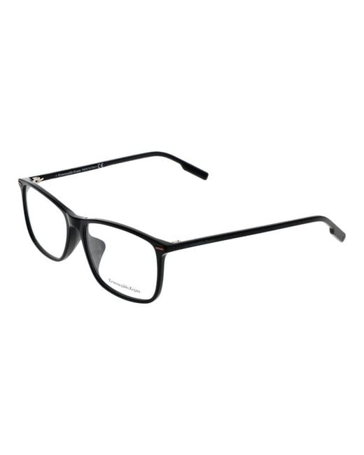 Zegna Brown Acetate Glasses (Frames) for men