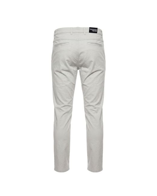 Trussardi Gray Grey Cotton Men Pants for men