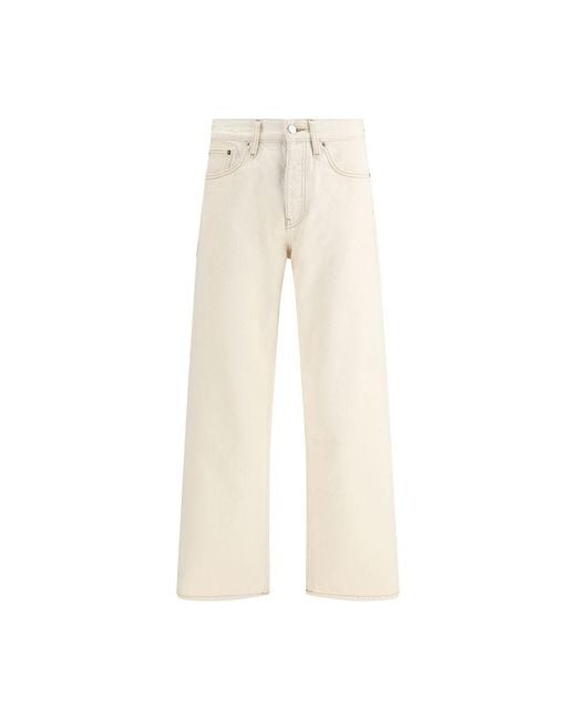 sunflower Natural Beige Cotton Relaxed Fit Jeans for men