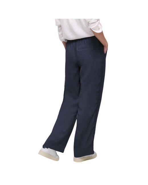 Street One Blue Modal Casual Pants