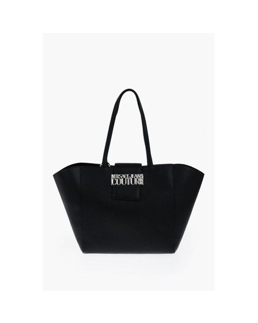 Versace Black Polyester Shoulder Bag
