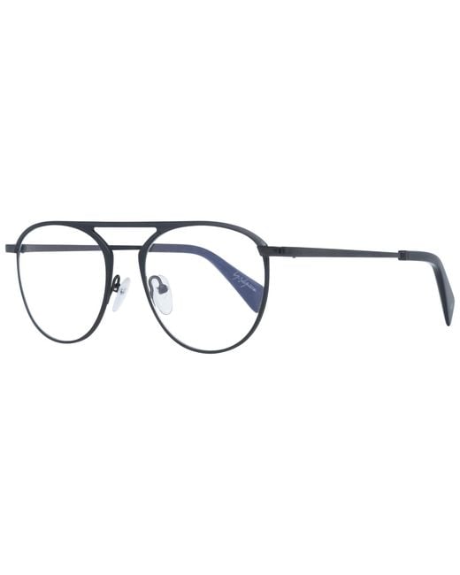Yohji Yamamoto Blue Black Optical Frames for men