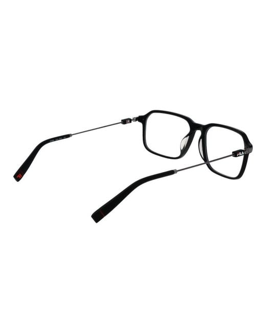 Fila Brown Black Metal Glasses (frames) for men