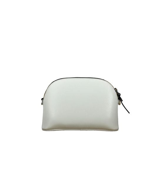 Marc Jacobs Black Small Leather Dome Crossbody Bag