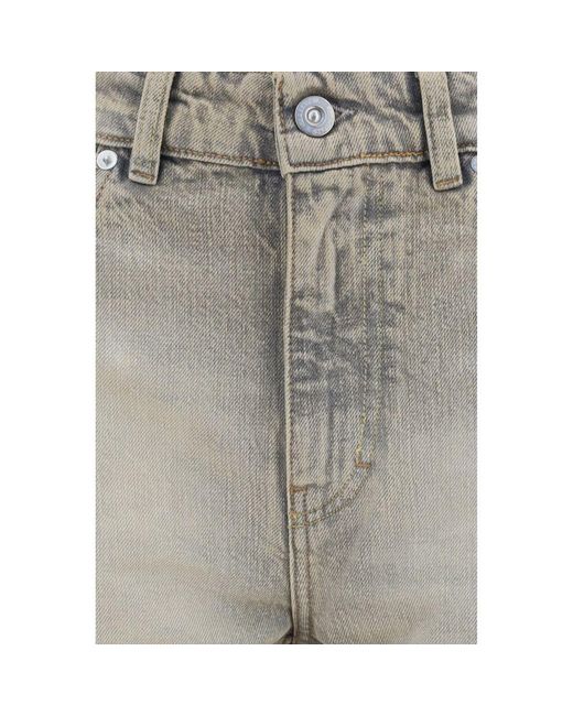 Our Legacy Gray Cotton Straight