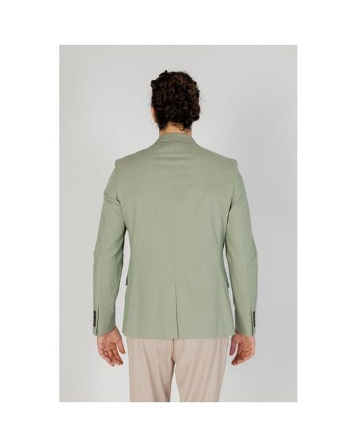 Antony Morato Green Cotton Suit for men