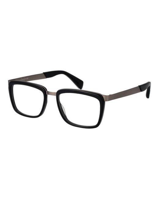 Yohji Yamamoto Black Acetate Glasses (Frames)