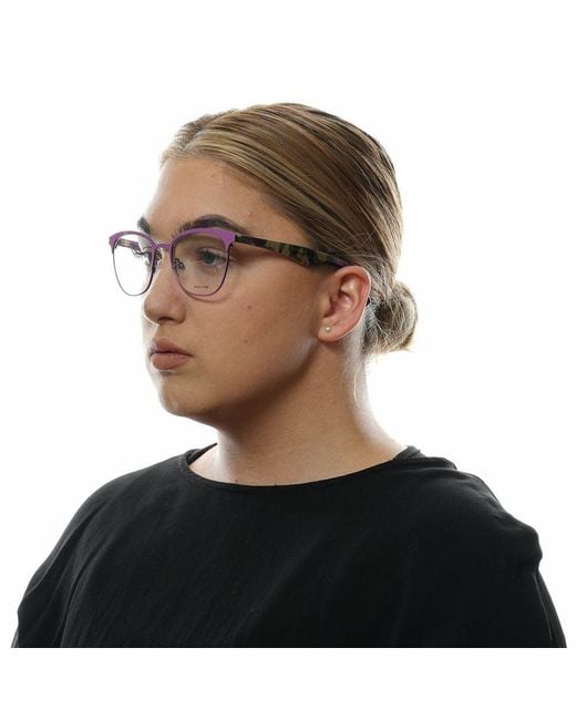 Police Purple Plastic Glasses (Frames)