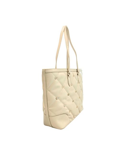 Twinset Metallic Pink Polyurethane Handbag