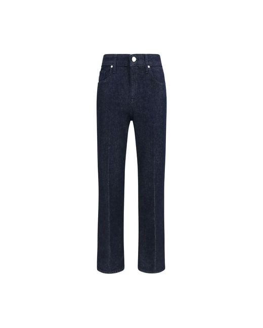 Jacob Cohen Blue Polyester Cropped Jeans