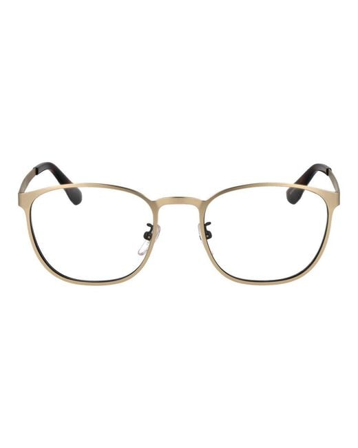 BMW Metallic Gold Metal Glasses (frames) for men