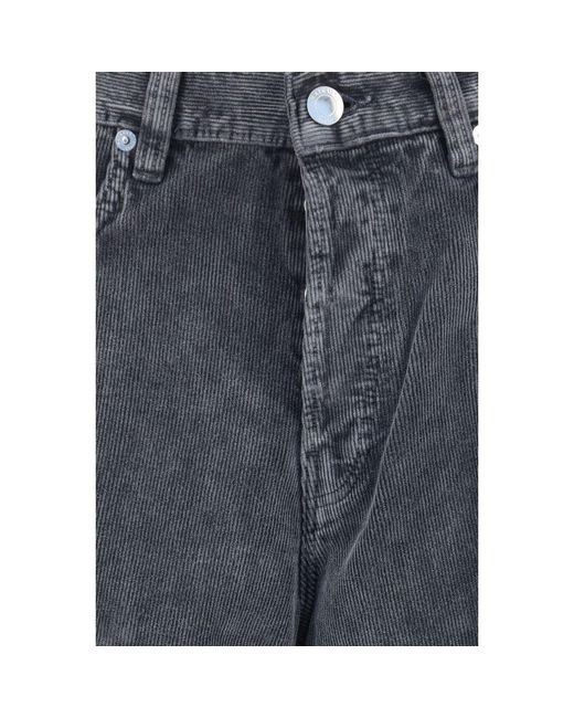 Haikure Gray Cotton Casual Pants