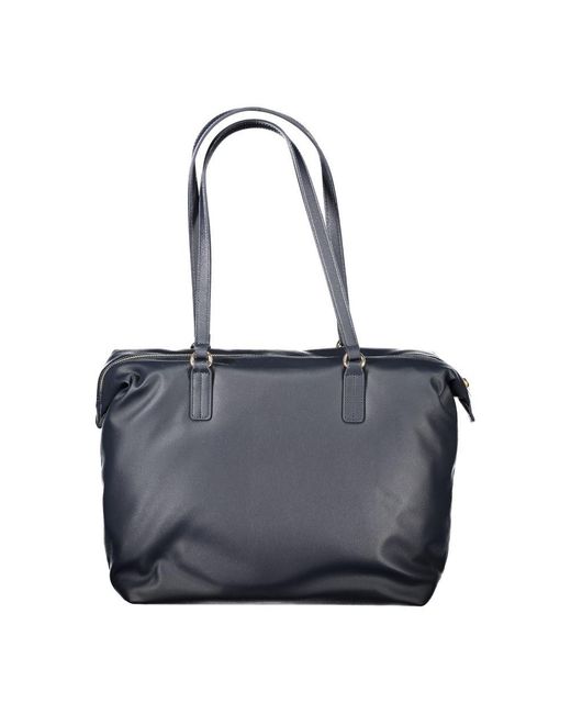 Tommy Hilfiger Black Polyester Shoulder Bag