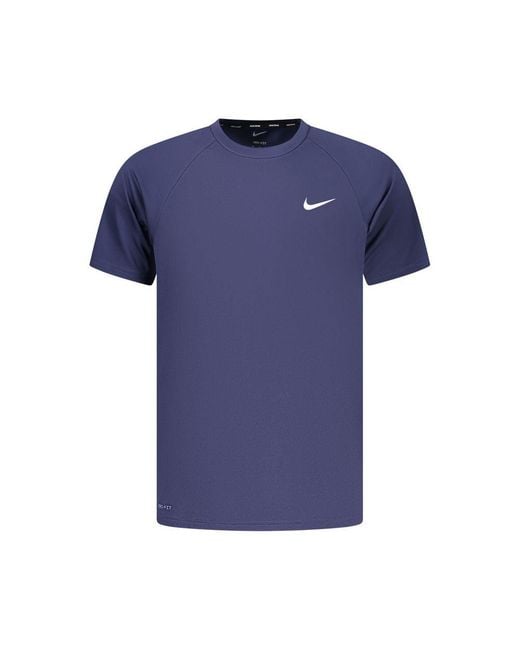 Nike Blue Polyester Men's T for men