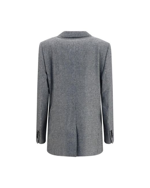 Dolce & Gabbana Gray Wool Oves Aries Blazer