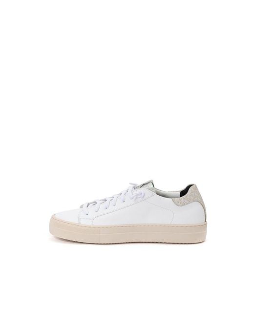 P448 John Sneakerwhitebeige