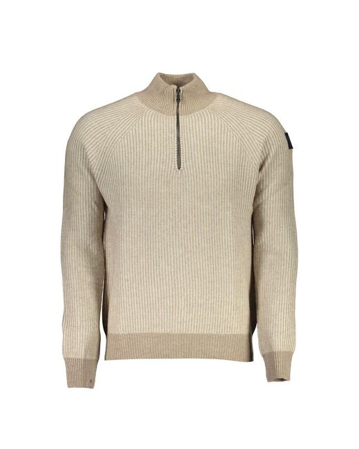 North Sails Natural Wool Sweater for men