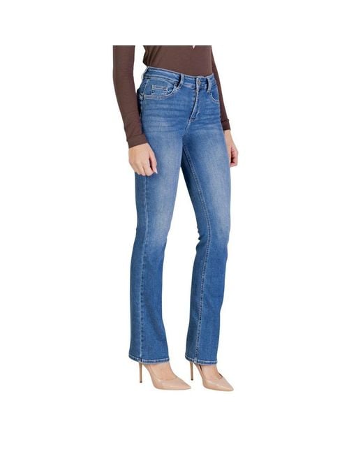 Liu Jo Blue Cotton Skinny Jeans