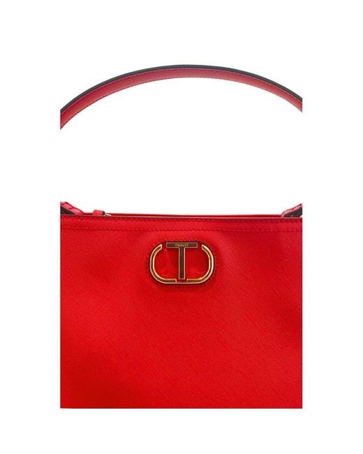 Twinset Red Pu Handbag
