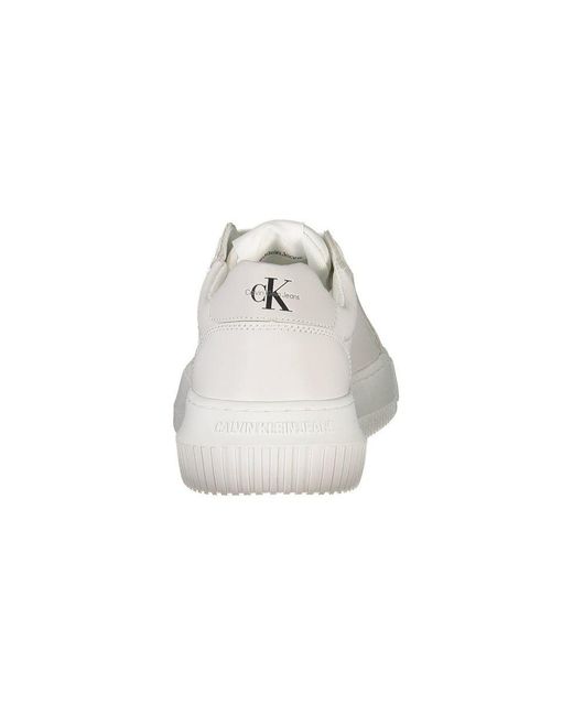 Calvin Klein White Polyester Sneaker