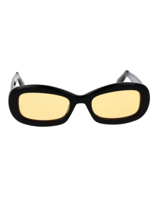 Gcds Blue Plastic Sunglasses