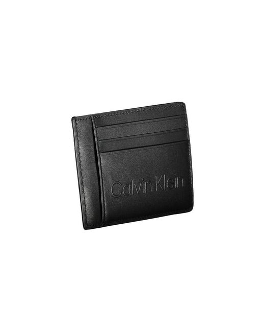 Calvin Klein Black Polyethylene Wallet for men