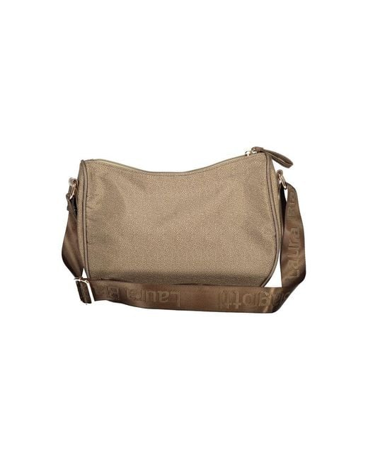 Laura Biagiotti Natural Beige Polyester 's Shoulder Bag