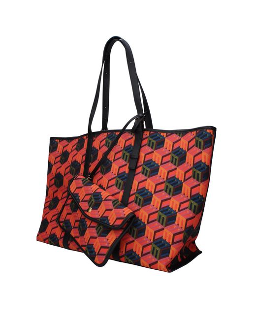 MCM Shoulder Bag Multicolored Fabric
