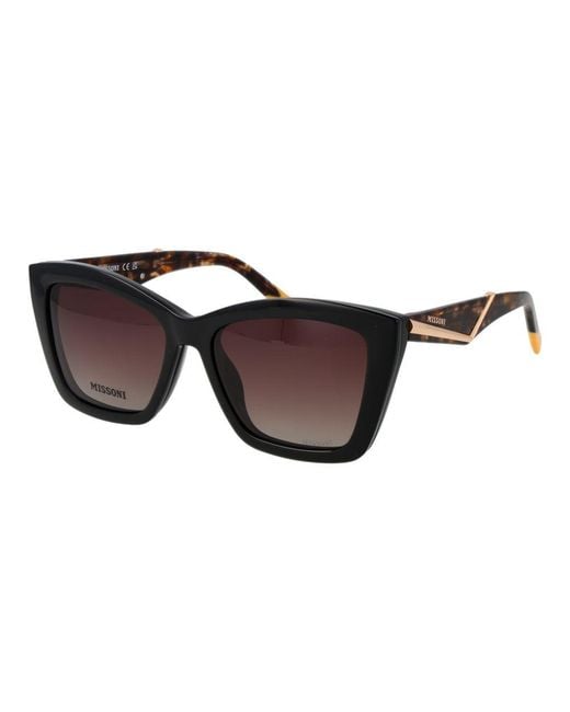 Missoni Brown Black Polyamide Glasses (frames)