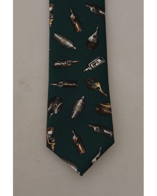 Dolce & Gabbana Black Elegant Silk Designer Bow Tie for men