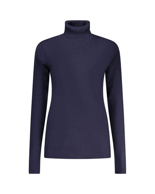 Norway 1963 Blue Blu Viscosa Woman Sweater