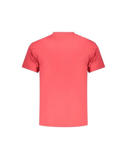 Vans Pink Rosso Cotton Men T for men