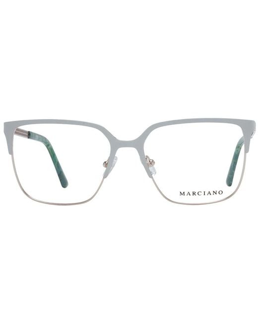 MARCIANO BY GUESS Metallic Beige Metal Glasses (frames) for men