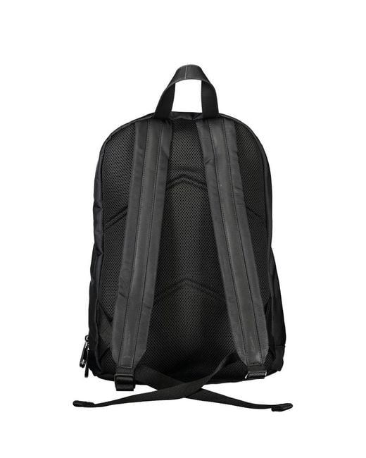 Calvin Klein Black Sleek Urban Backpack With Laptop Compartment for men