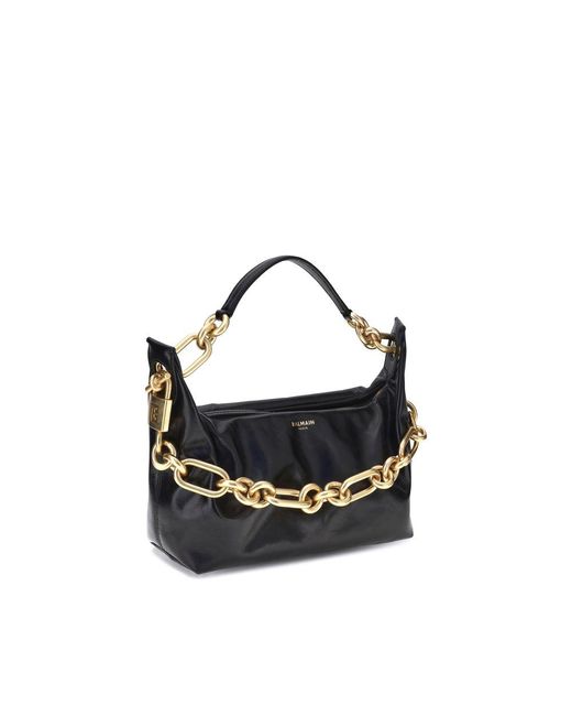 Balmain Blue Sync Shoulder Bag