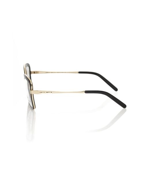 Frankie Morello Black Sophisticated Square & Eyeglasses